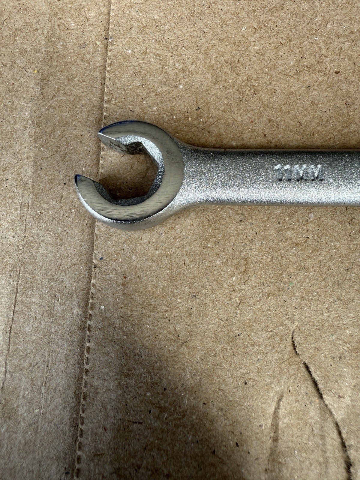Blackhawk 11mm x 12mmMetric Flare Nut / Line Wrench Satin Chrome ZW-1200 USA NEW