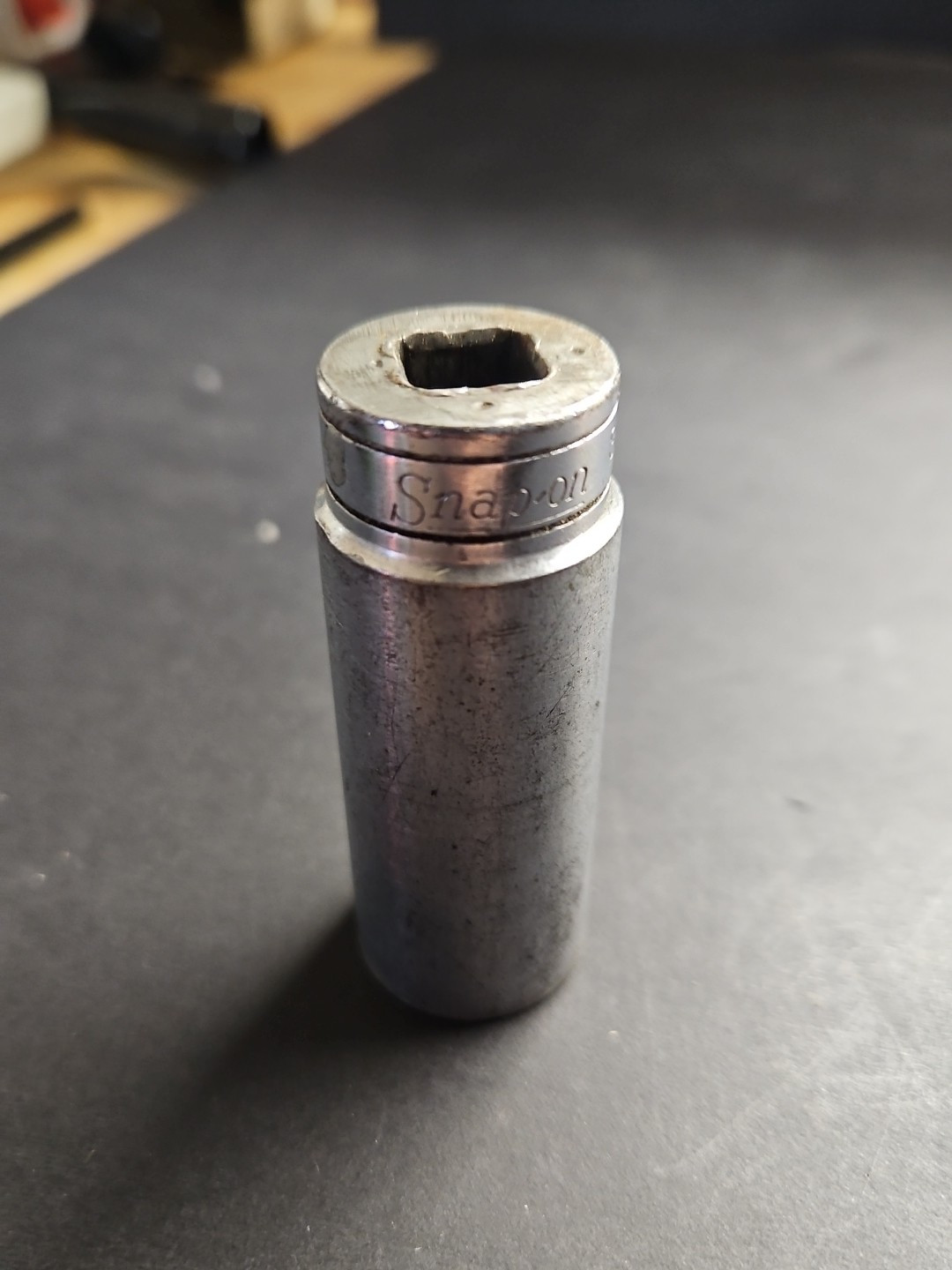 Snap-on SFS241 3/4″ 6pt 3/8″ Drive Deep Socket Vintage Replacement Patinad GUC