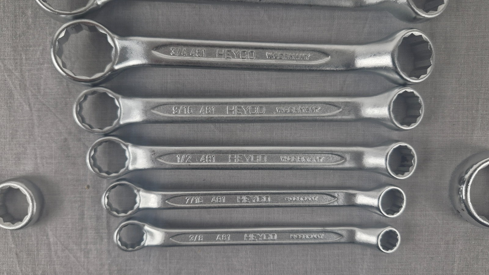 Heyco 12-Point Wrench Set – 13 Pieces (Brand New)