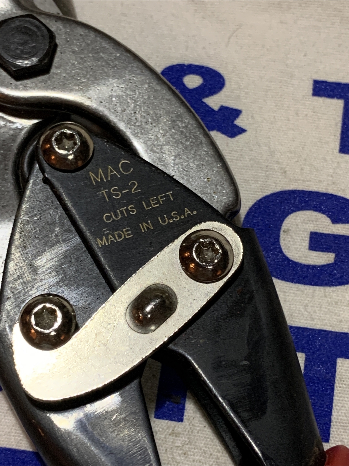 Mac Tools USA Left Cut Tin Snips TS-2