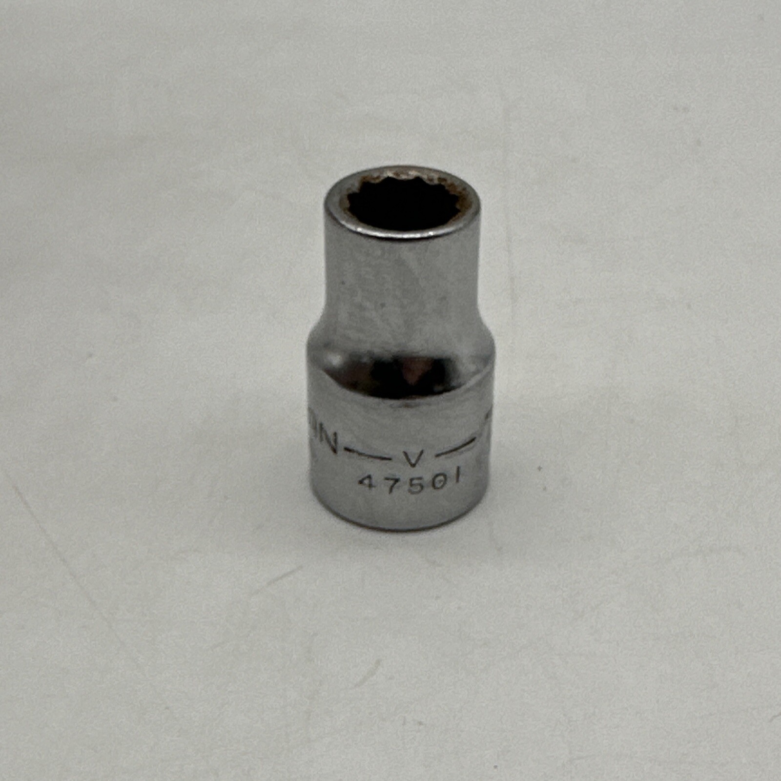 Craftsman Vintage 10 Pc Socket Set 1/2″ Dr 12 Pt Shallow 7/16″ to 1″ V USA
