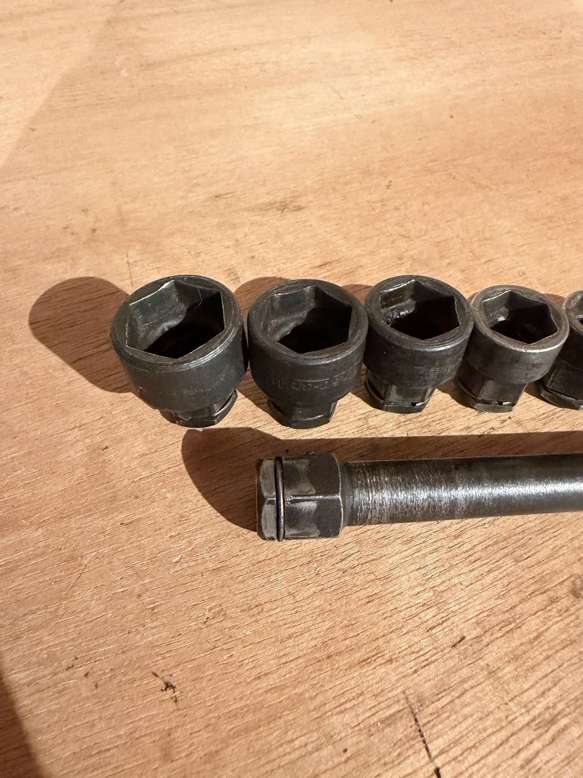 Snap On 8 Piece 3/8” Pass Through Sockets And Extension – 3/8 -3/4 – AF120-AF240