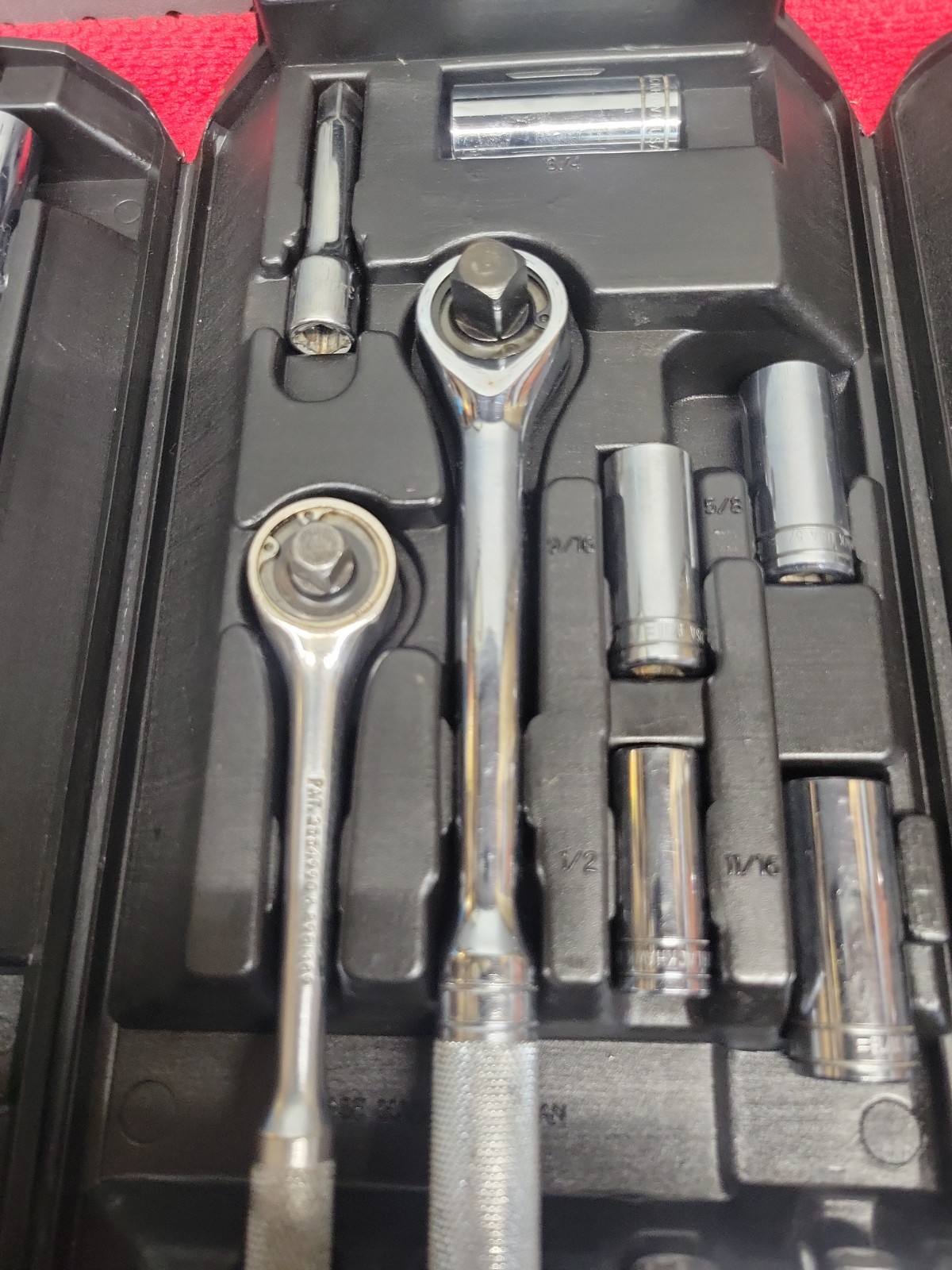 BLACKHAWK TOOLS METRIC & SAE 62 PC SOCKET SET W/CASE VTG USA 🇺🇸