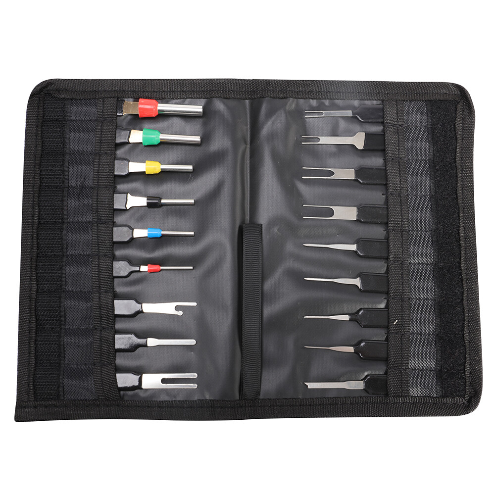 18Pcs Heavy Duty Thick Car Terminal Removal Kit Wire Connector Pin Release Tool