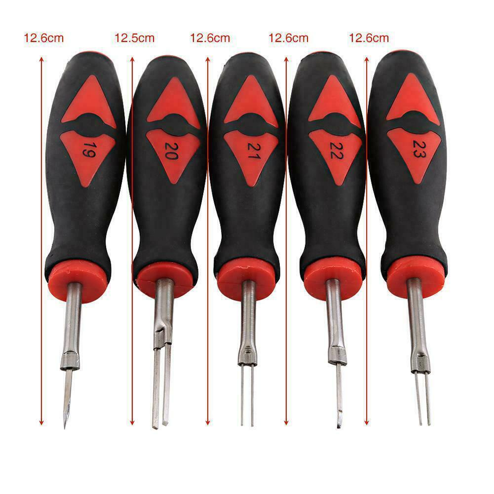 23PCS/Set Universal Wire Terminal Release Electrical Connector Removal Tool Kit