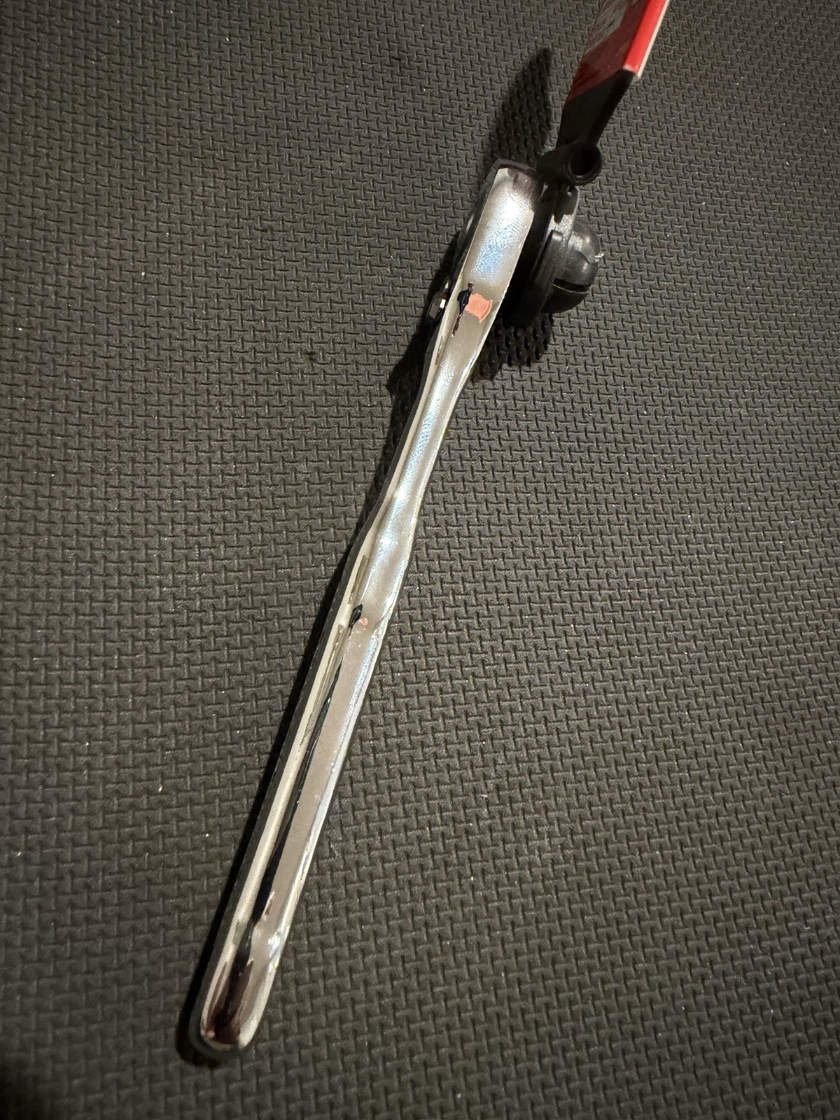 CRAFTSMAN72-Tooth 1/4-in Drive Full polish Handle Ratchet