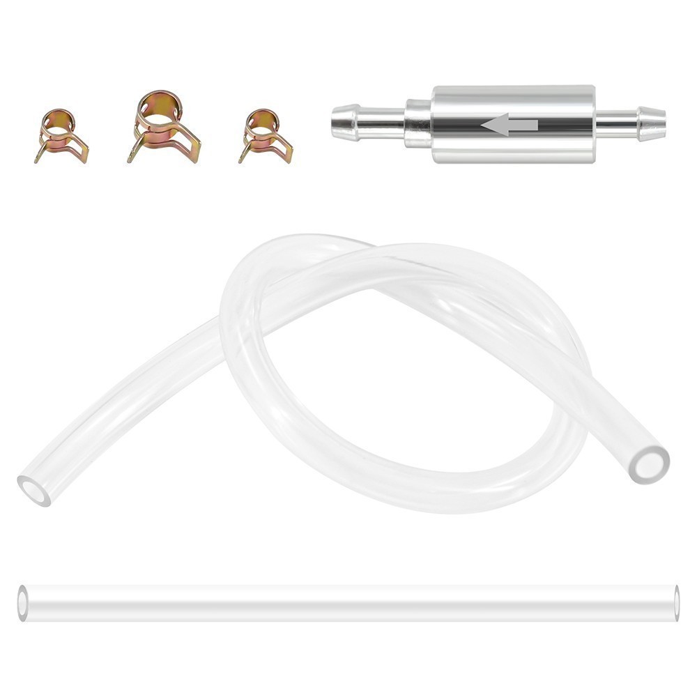 New Brake Bleeder Hose, One Way Check Valve Tube Bleeding Tool Kit Silver US