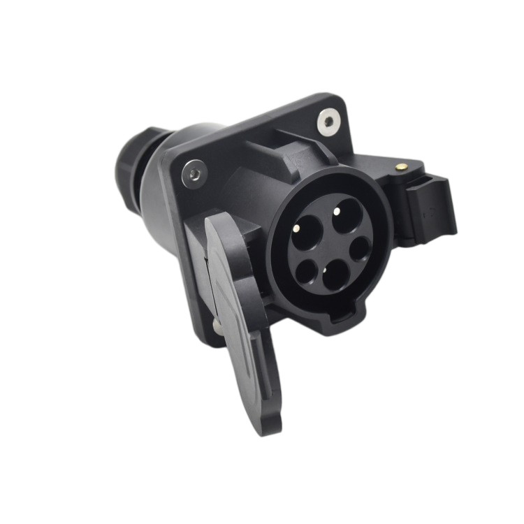 Level 1 and 2 SAE J1772 EV Socket-Inlet, Type 1 Receptacle, 32Amp, 110V-240V