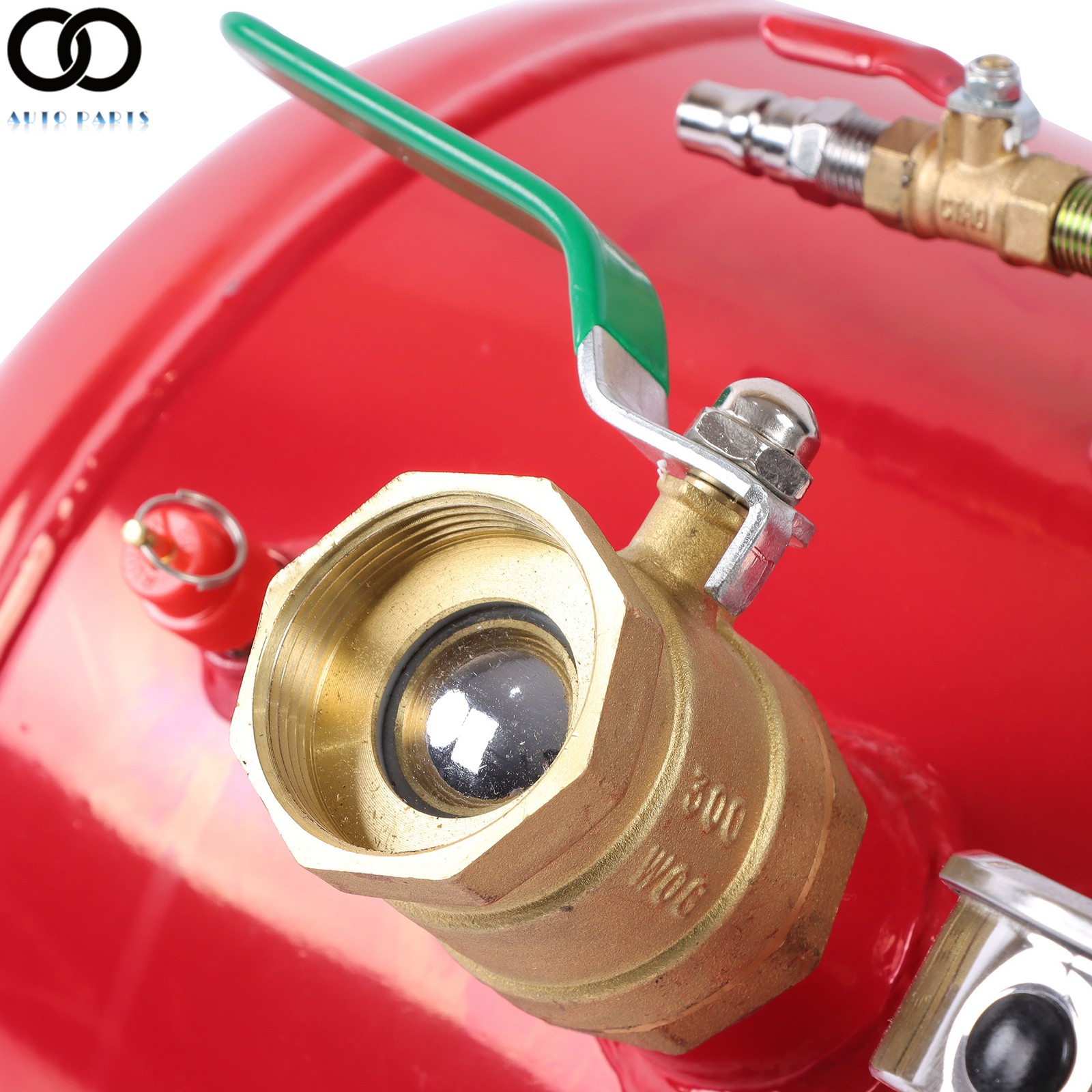 Red 7.5 Gallon Air Tire Bead Seater Blaster Tool Seating Inflator For Truck ATV