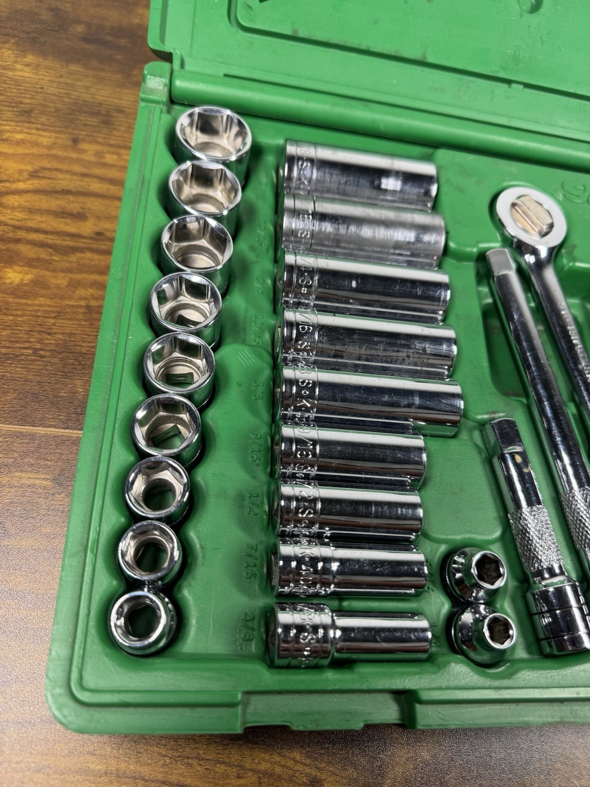 SK Tools S-K USA 94547 Standard & Metric 3/8″ Drive 45pc (Read Description)
