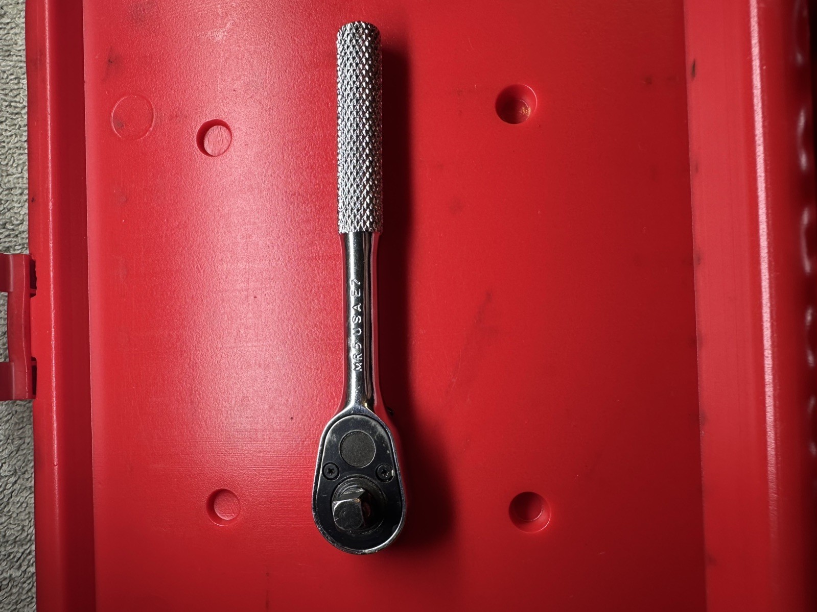 🇺🇸 MAC Tools 1/4″ 19 piece Ratchet Socket Extension General Service Set SMR196