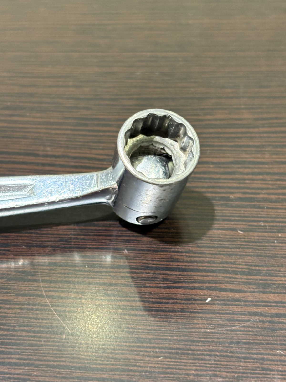 Snap-On FH1618C 12 Pt 1/2» – 9/16» Double Flex Head Socket Wrench Made in USA