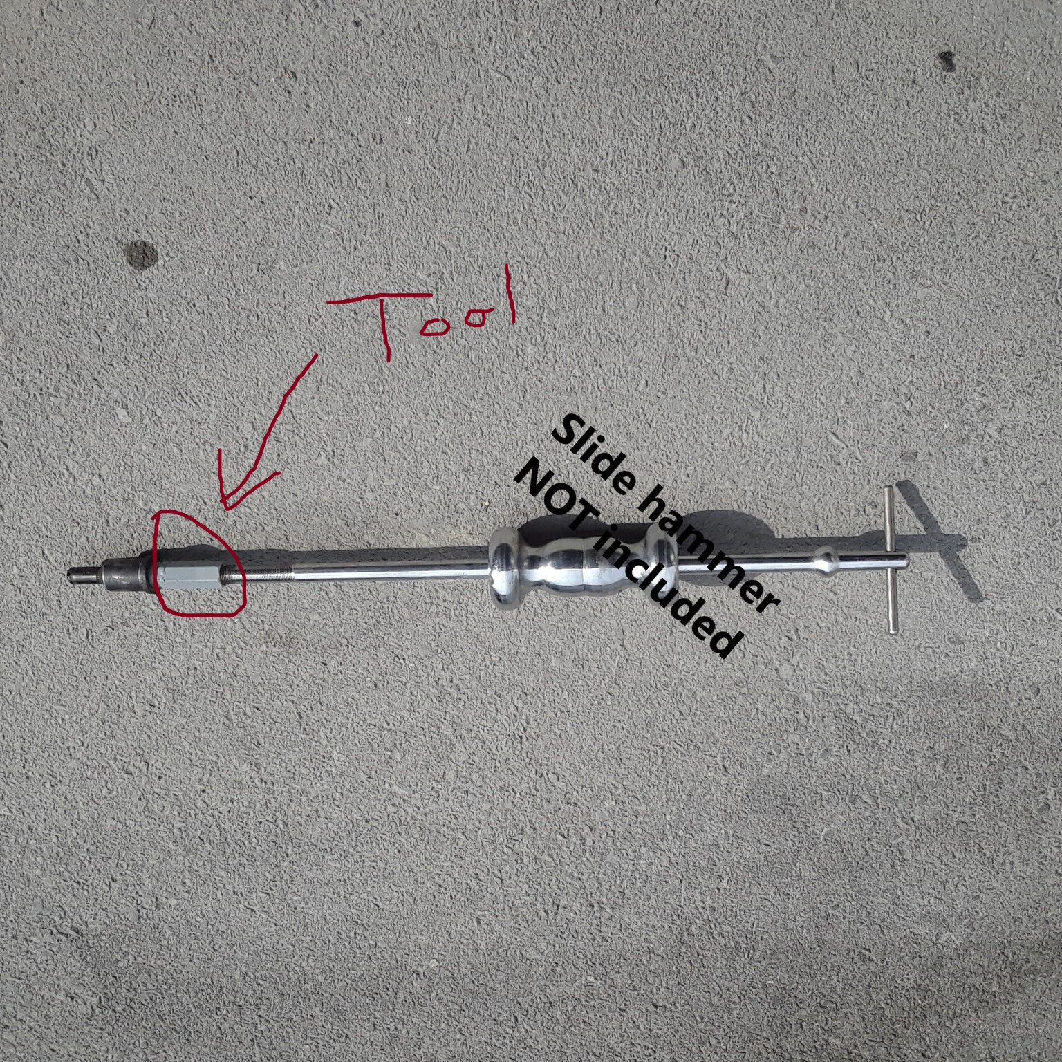 Mercedes Prechamber Puller Extractor Removal Tool om617 om616 om603 1 2 w123