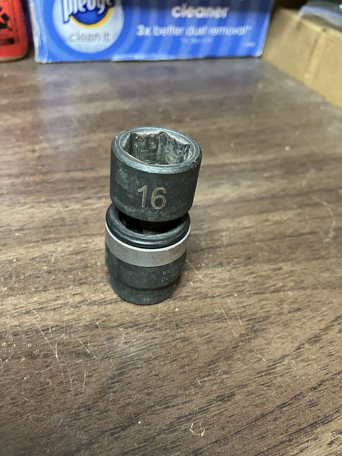 Genius Tools 380016M 3/8″ Drive 16mm Swivel Impact Socket