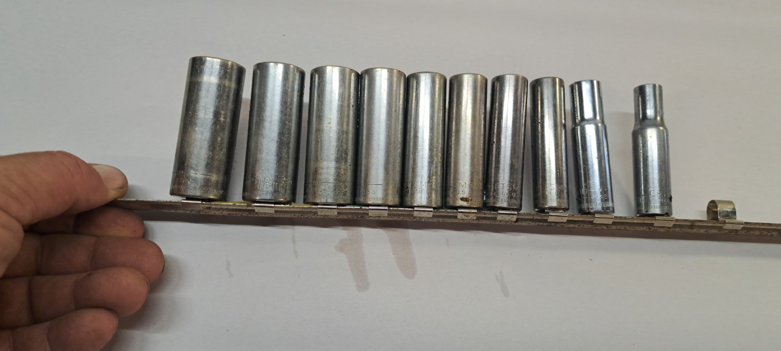 Craftsman USA Deepwell “G” Series 3/8” Drive Metric 9mm-19mm 6PT/12pt mixed