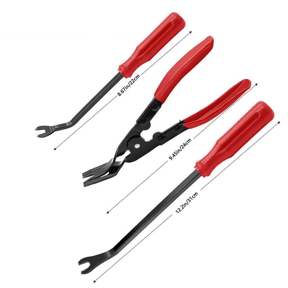 7PCS Car Trim Clip Upholstery Removal Tool Door Panel Fastener Pin Pliers Puller