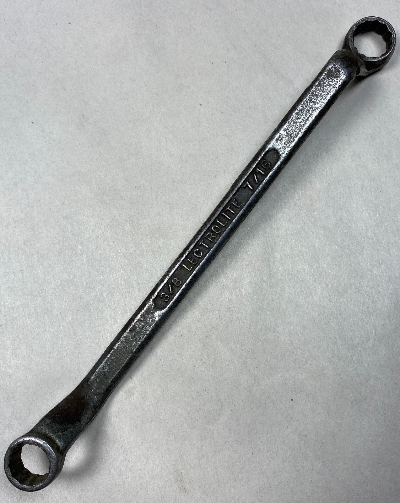 Lectrolite TRU FIT Tools 3001- S-K 3/8″ x 7/16″ Box End Wrench 12-Point USA Tool