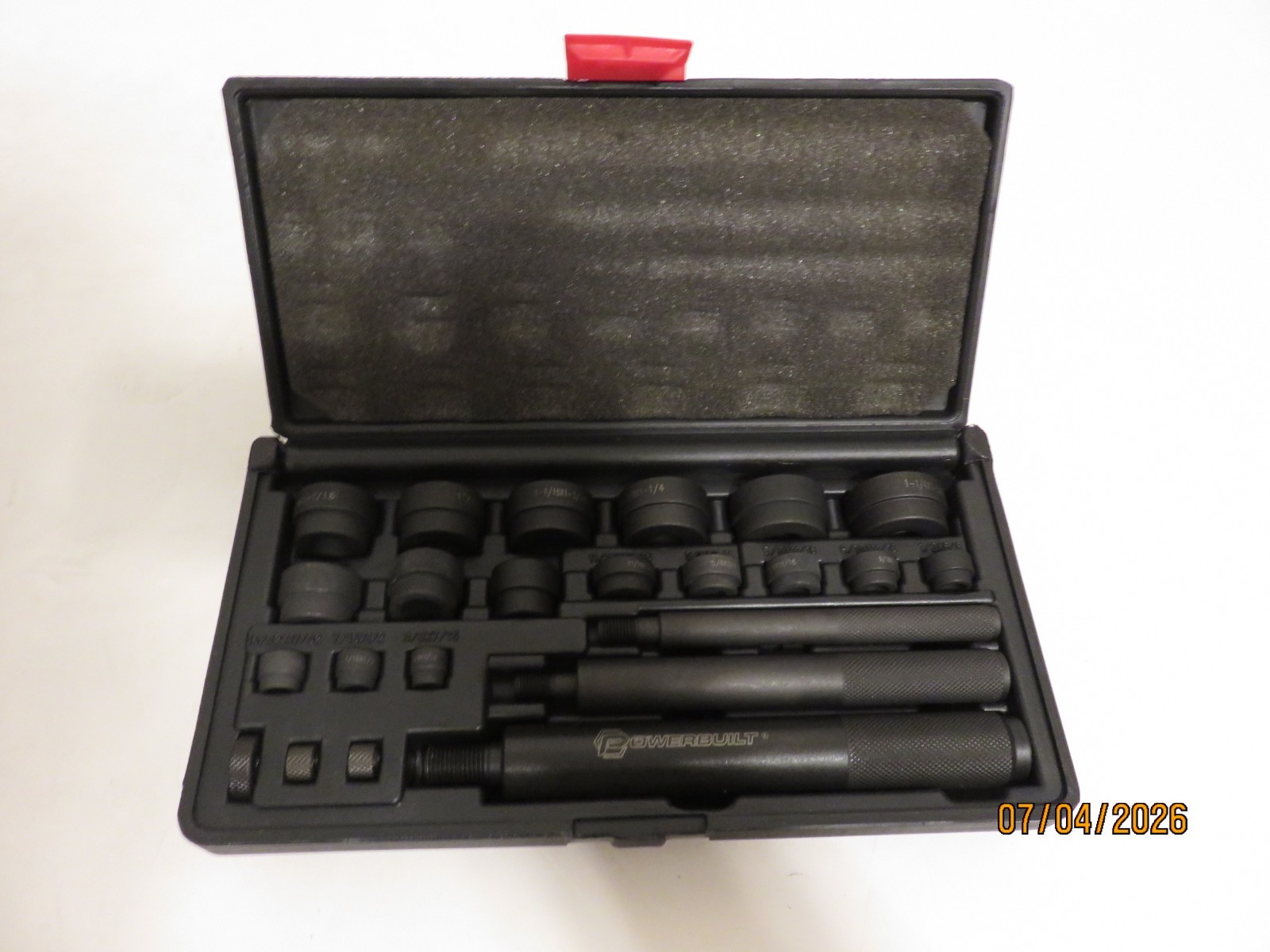 Powerbuilt General Purpose Bushing Driver KIT 81 Model No. 641335 *NEW*