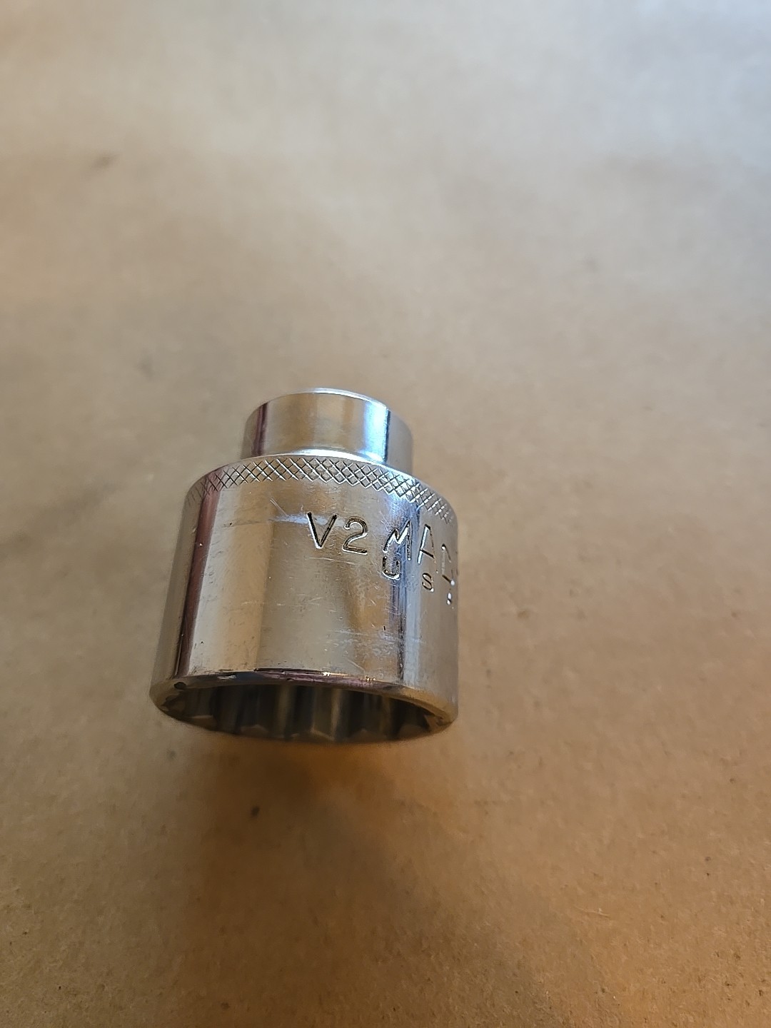 Mac Tools 1/2″ Drive 30MM 12PT Metric Shallow Chrome Socket USA V230MMR