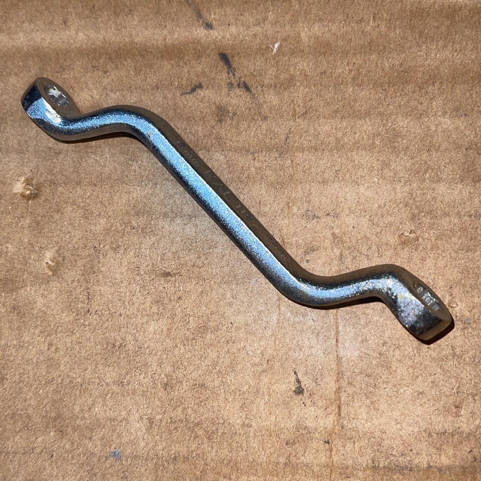 NOS KAL USA 6 MM X 7 MM Metric Offset 12 Point Box End Wrench Vintage kal
