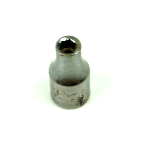 Craftsman -G- 4mm 6 Point Shallow Chrome Socket 1/4″ Drive 43505 USA