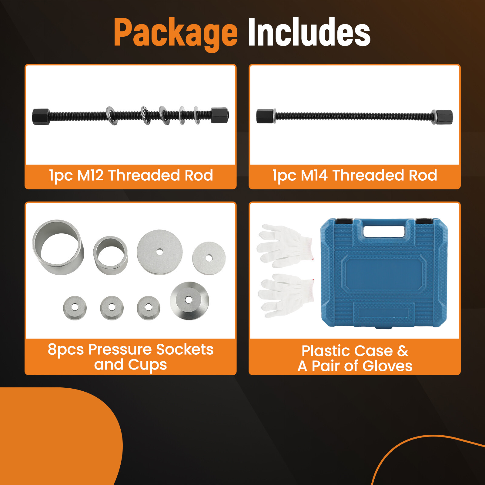 Bushing Press Kit Bushing Puller Tool Fit For Volkswagen Audi Durable