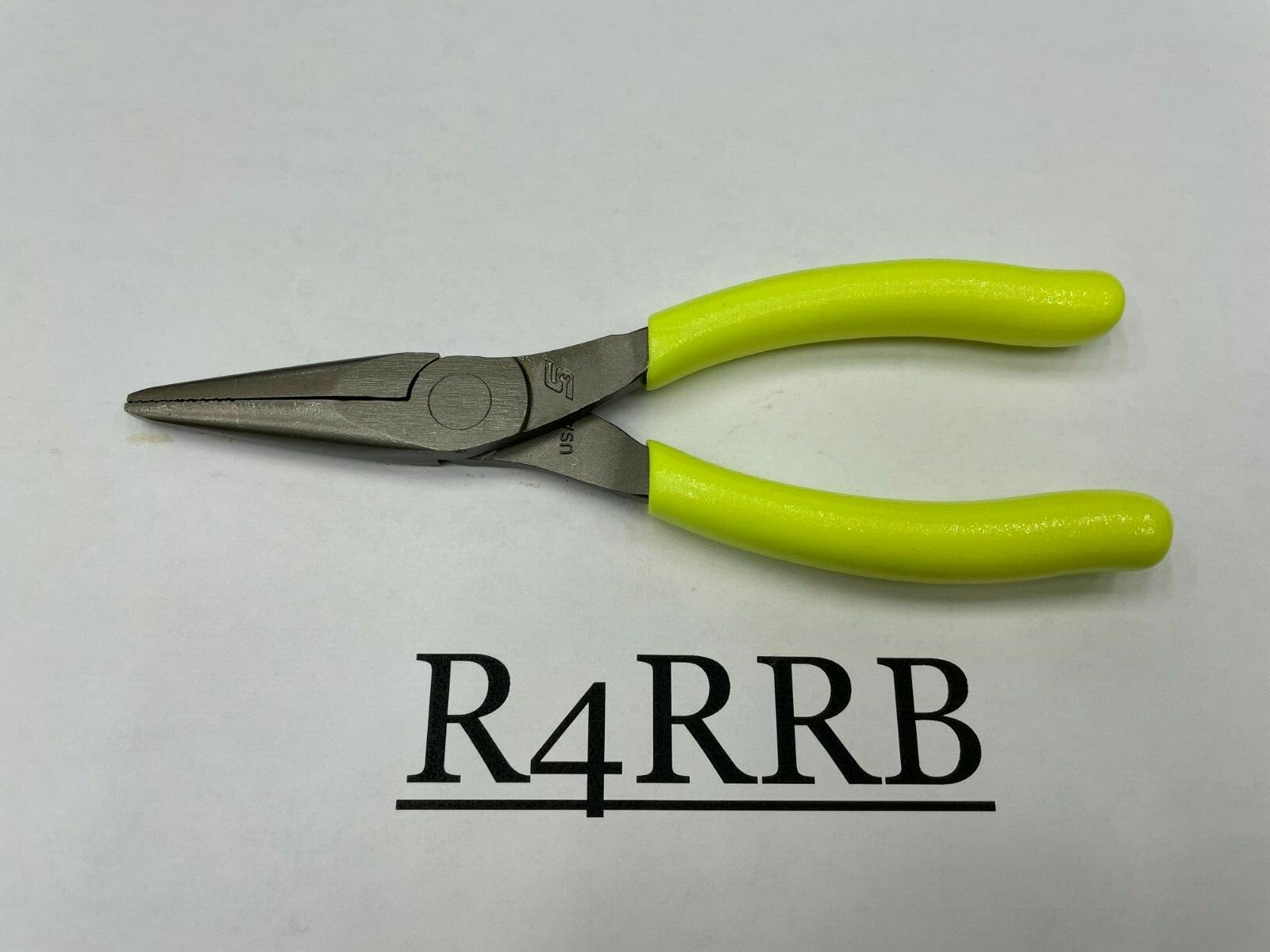 Snap-On Tools USA NEW HIVIZ Soft Grip 6″ Talon Grip Needle Nose Pliers 95ACFHV