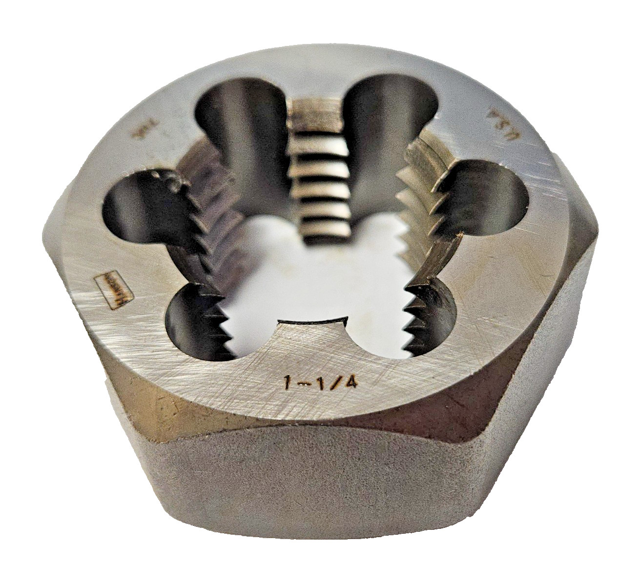 CURENTLY UNAVAILABLE 7270 1-1/4-7 NC x 2-3/16″ Irwin Hex Rethread Di RH