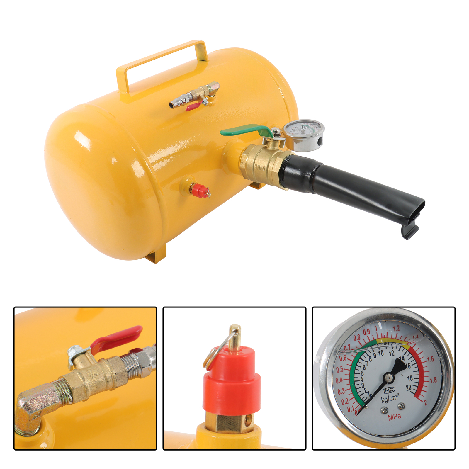 145psi 5 Gallon Air Tire Bead Seater Blaster Tool Seating Inflator ATV Truck