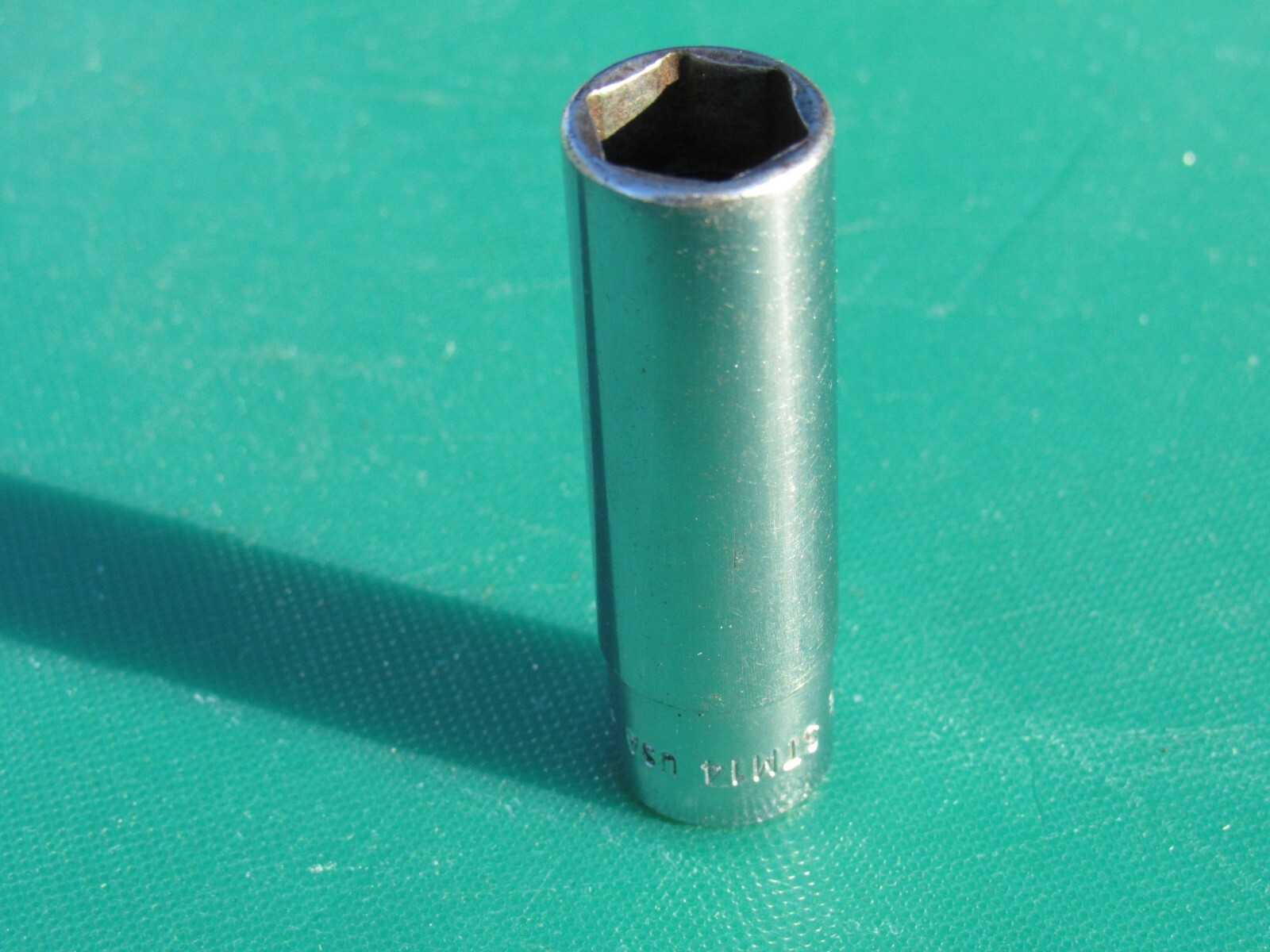 SNAP ON 7/16″ STM14 1/4″ DRIVE 6 POINT SAE DEEP SOCKET STM 14 7/16 » underline