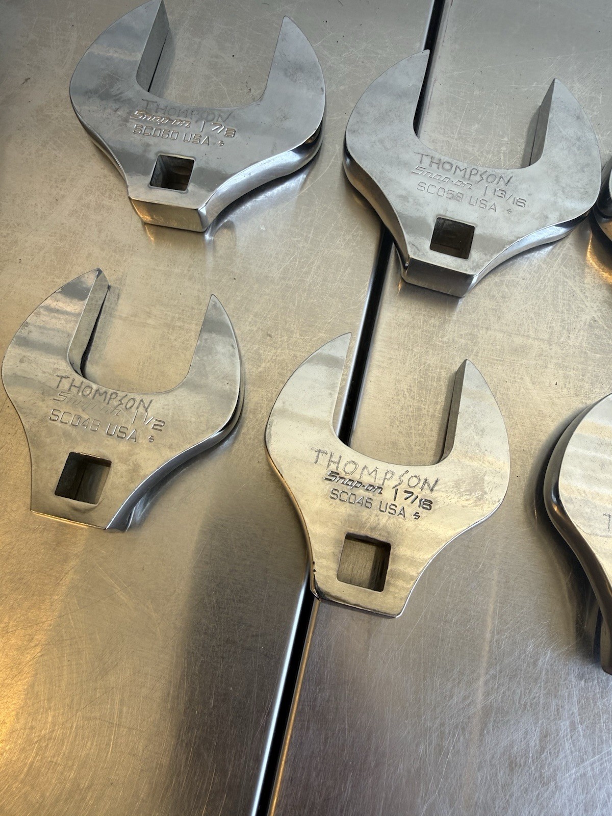 Snap-On SC 11 Piece Crowfoot Wrench Socket 1/2″ Drive SAE