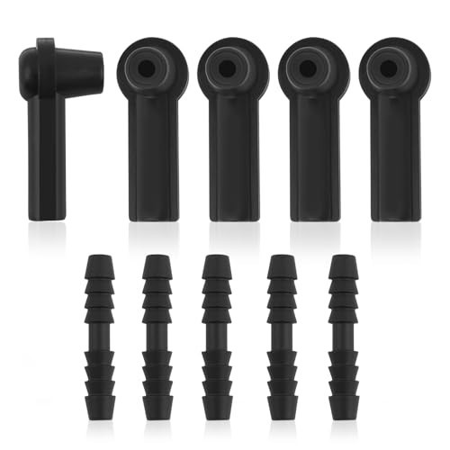 5PCS Brake Bleeder Kit Connector,Brake Fluid Bleeder Kit Bleeding Adapter Joi…
