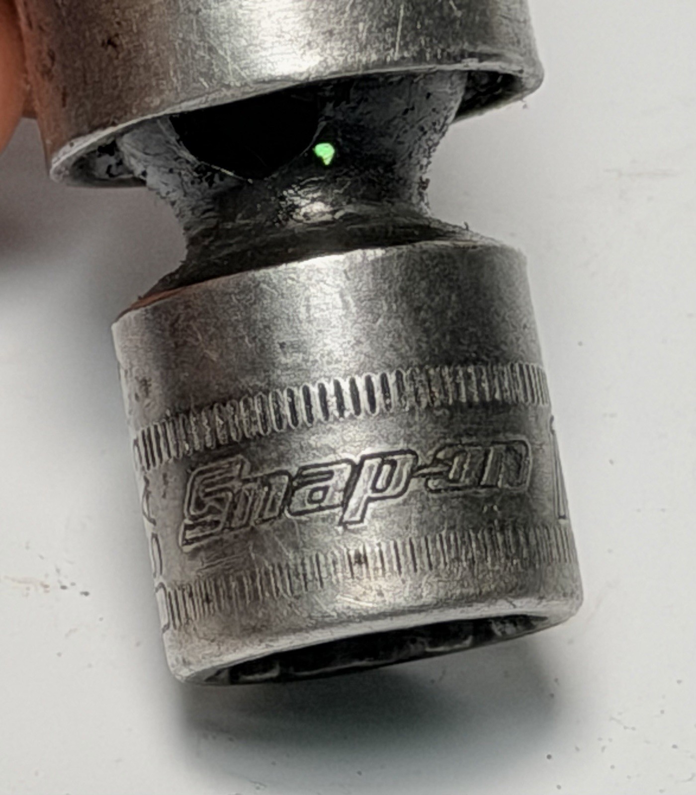 Snap-on Tools IPDFM14A 14mm 3/8″ Dr 12 Point Shallow Swivel Impact Socket IPFM14