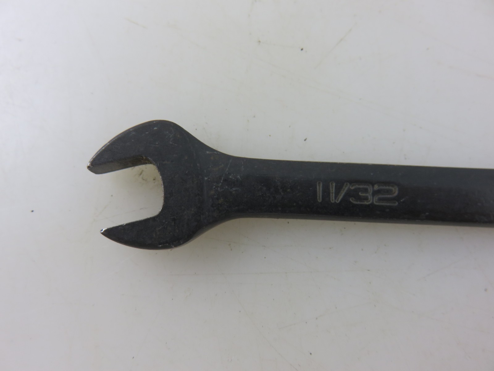 Snap-On GOEX110B BLACK OXIDE Combination Wrench 11/32″ 12pt 5″ Long