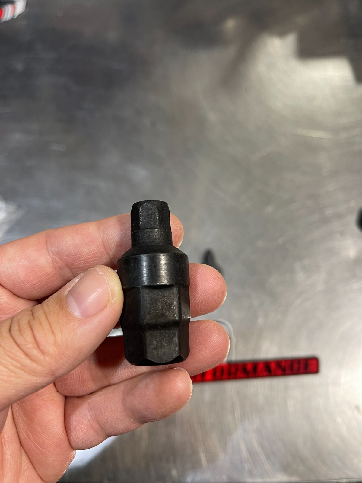 7 sided Internal specialty lug nut socket for Volks locking Lug nuts V1