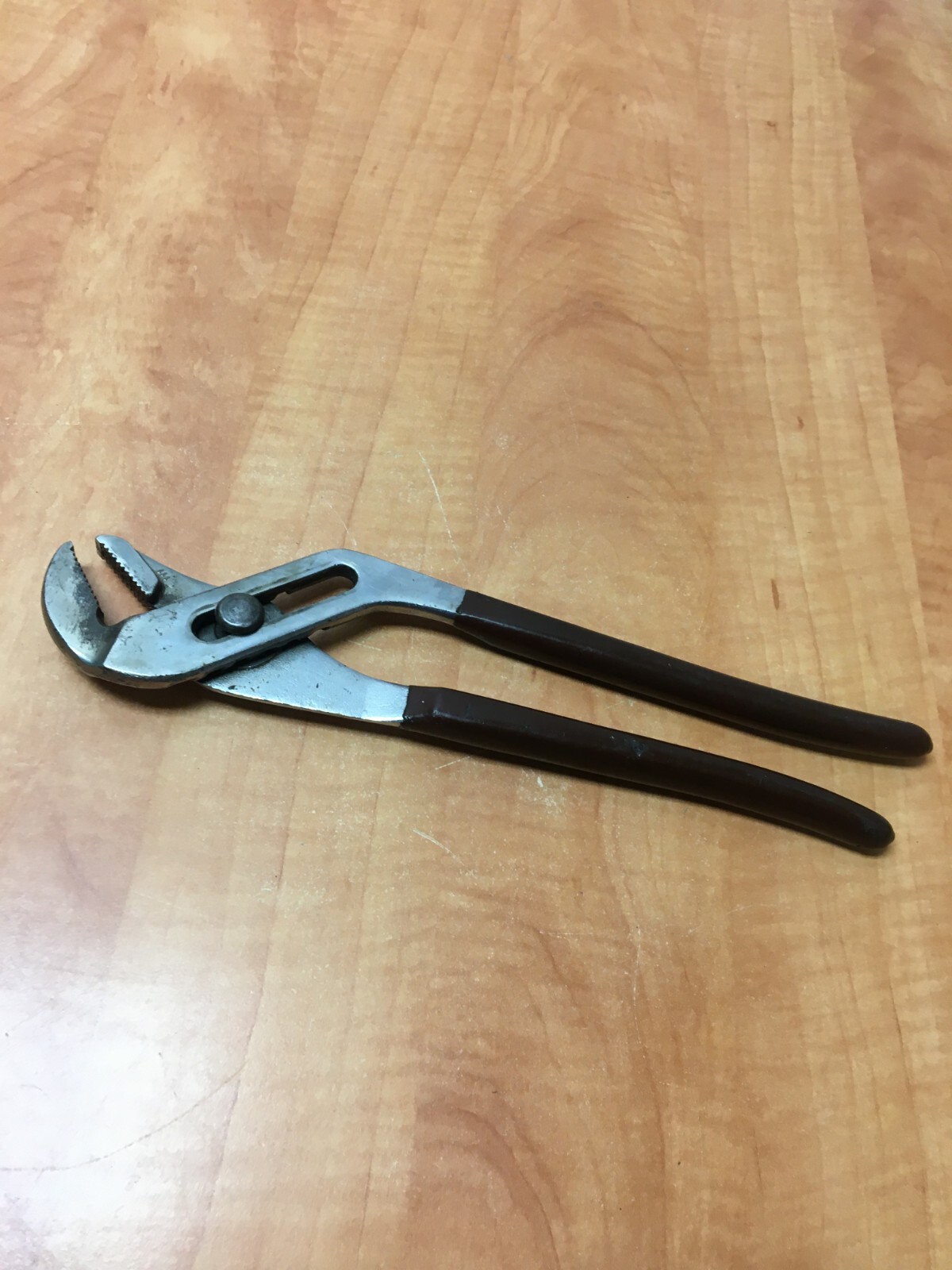BLUE POINT 12″ ADJUSTABLE SLIP JOINT PLIERS HL112P USA Brown Handles