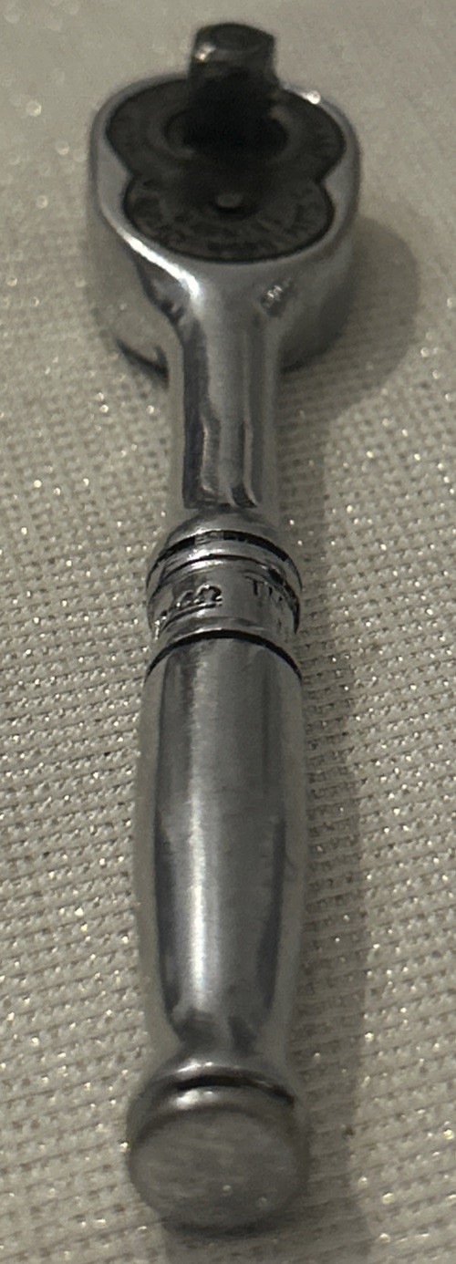 Snap-On Tools 1/4″ Drive Chrome Ratchet TM70B USA