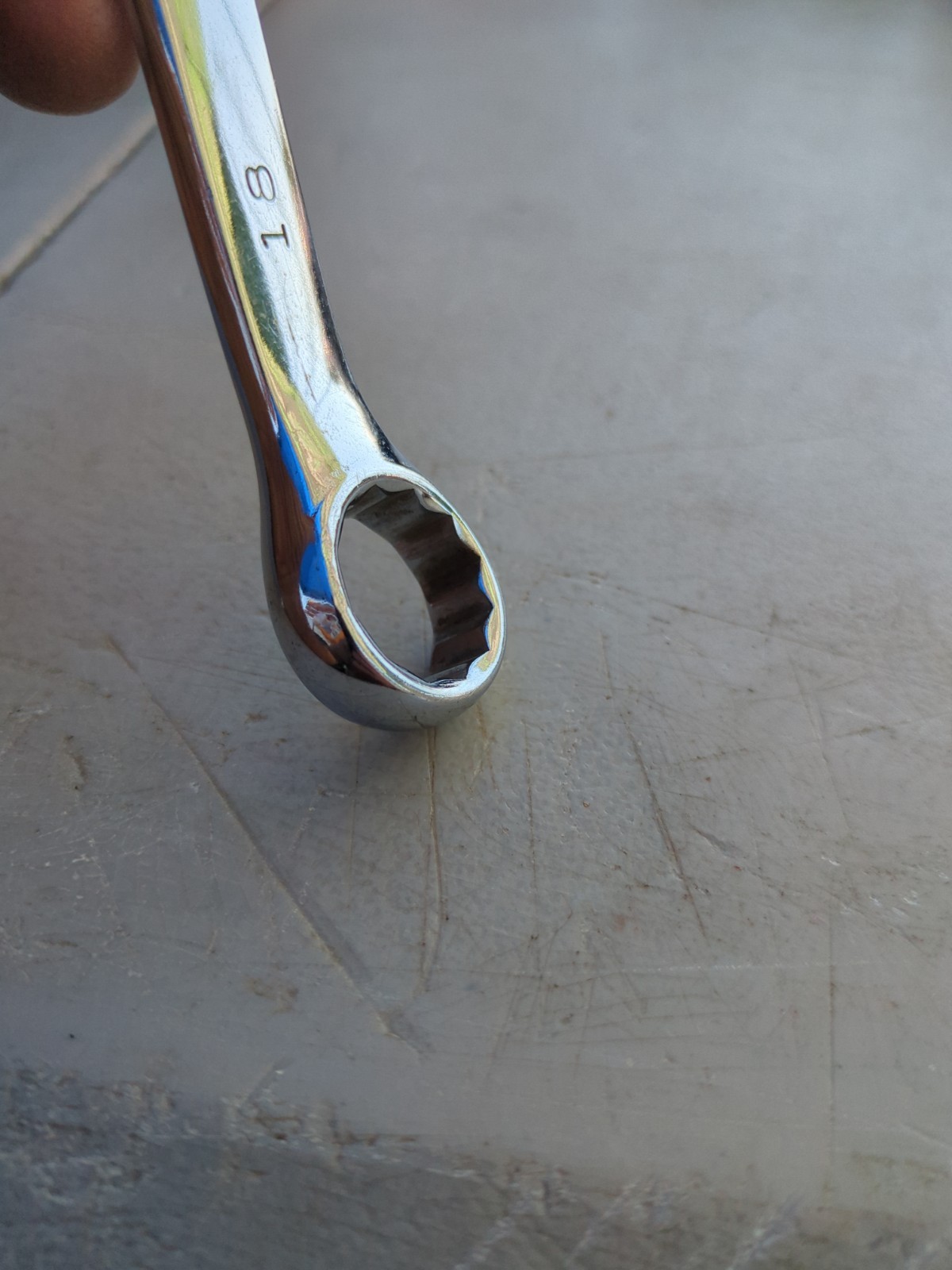 MAC Tools M18CW 18mm Metric 12-Point Combination Wrench USA