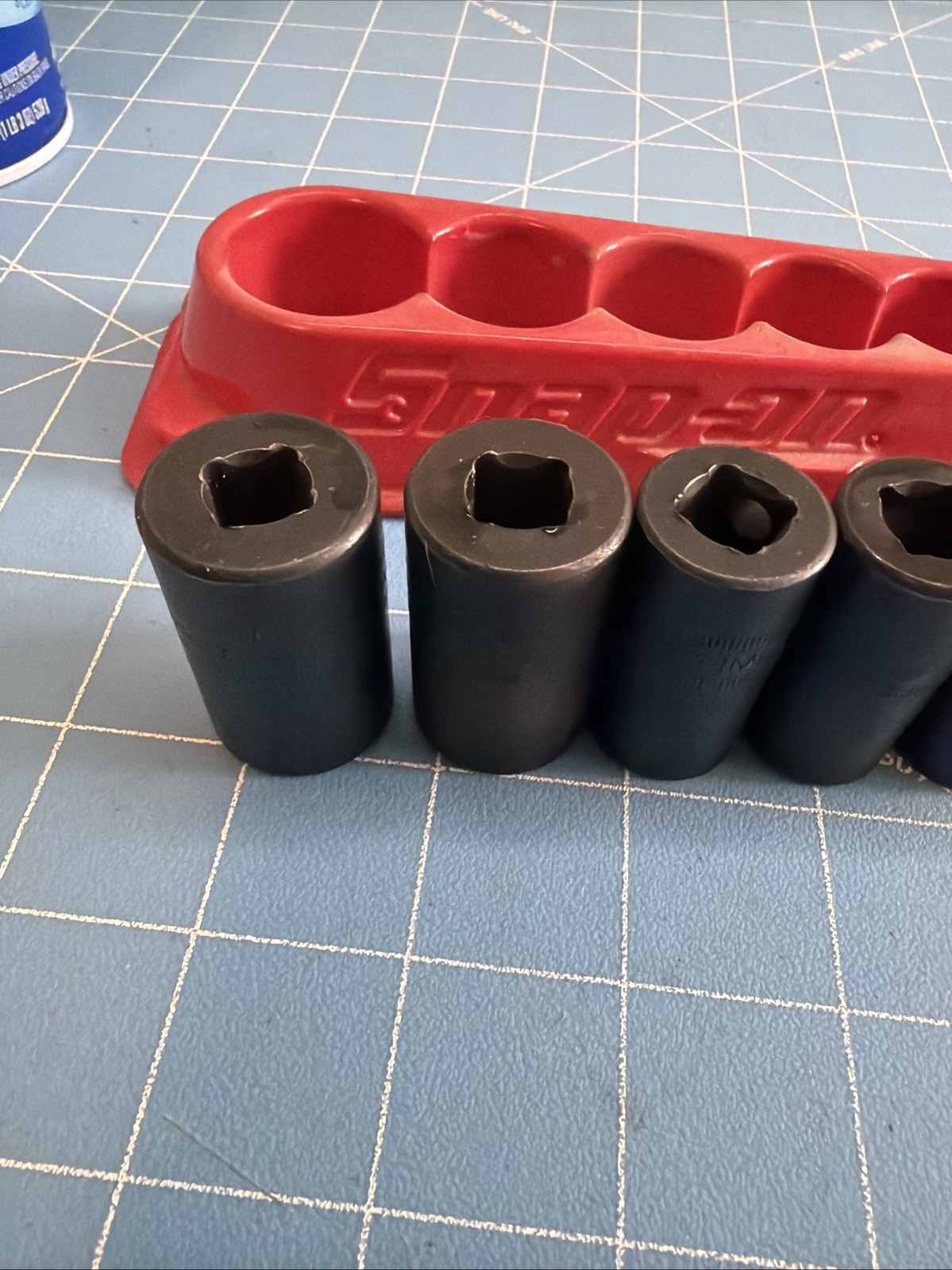 snap on 207imfs 7 piece 3/8 drive sae semi-deep impact socket set