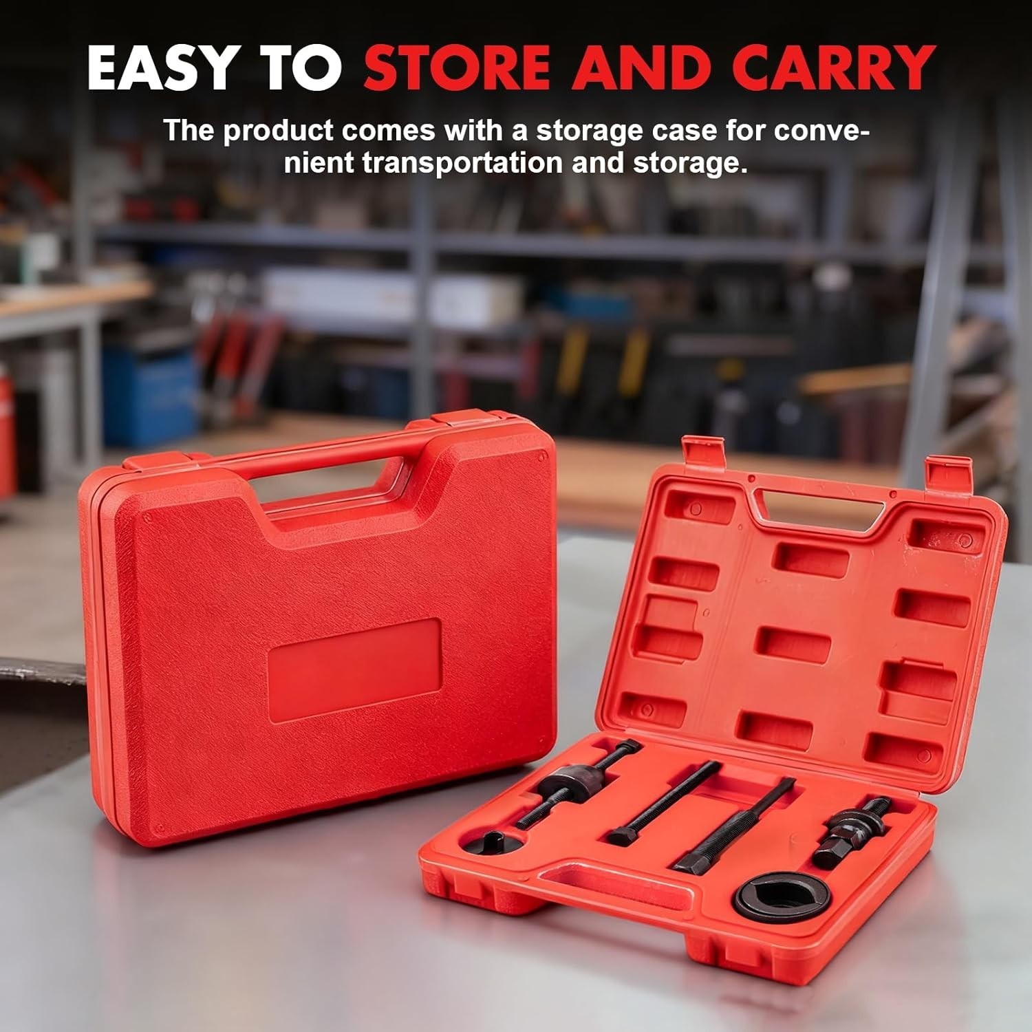 User-Friendly Pulley Puller Kit for Efficient Vehicle Maintenance – Fits Many