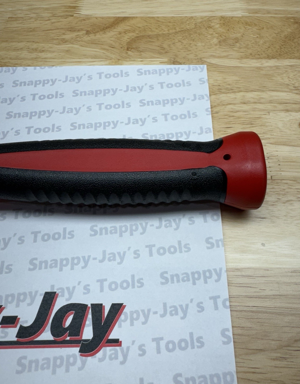 Snap-on Tools USA NEW 24oz/680g RED Soft Grip Dead Blow Hammer HBBD24R
