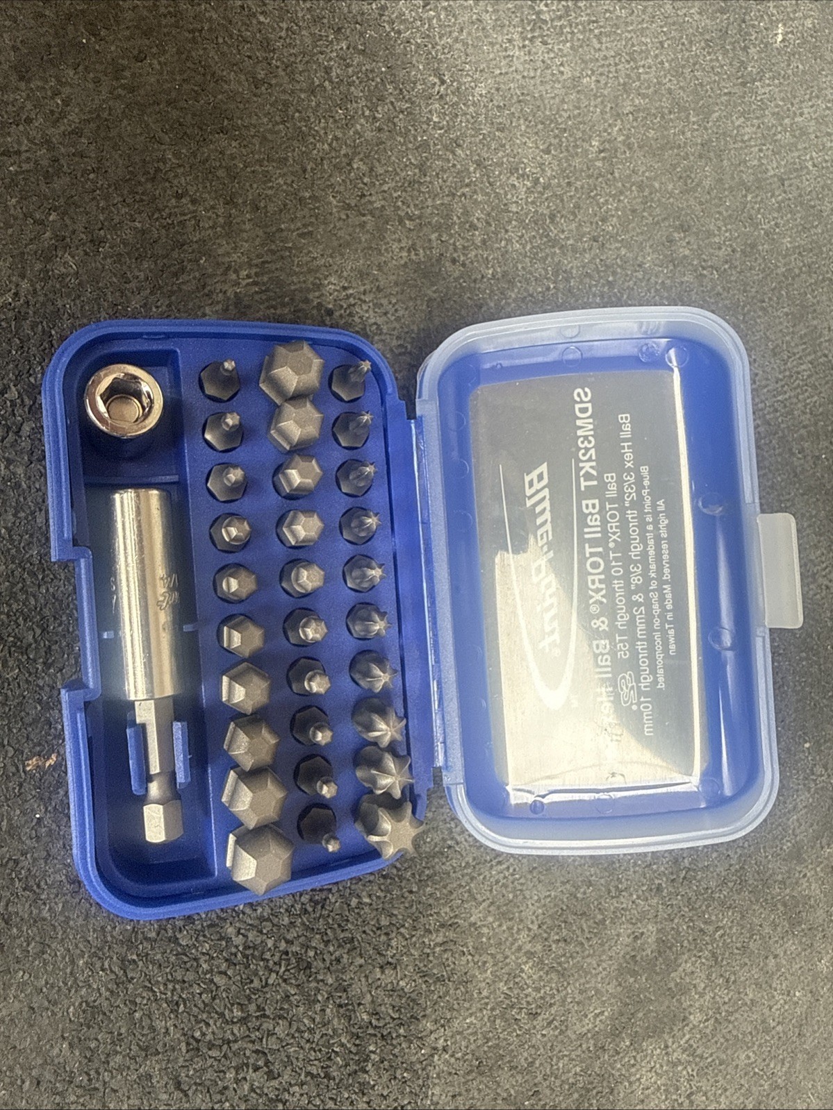 For Blue Point Tools SDM32KT Ball Torx & Ball hex set New 32pc Set