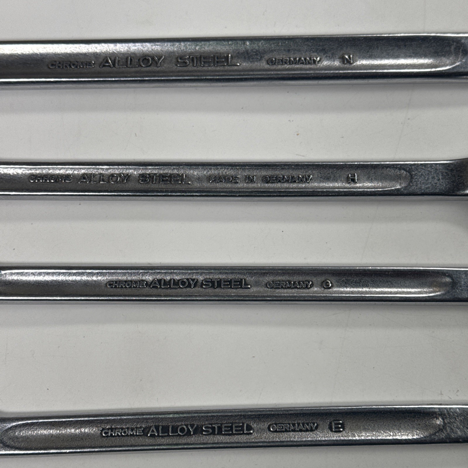 Stahlwille Germany 7 Piece Metric Combination Open Box 14 Wrench Set 11-15 21 22