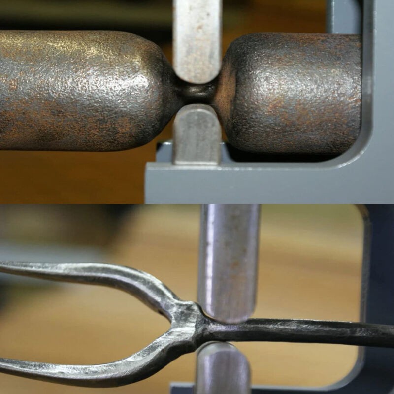 Blacksmith G2 Guillotine Tool Fullering Anvil Metal Work Round Square Shoulders