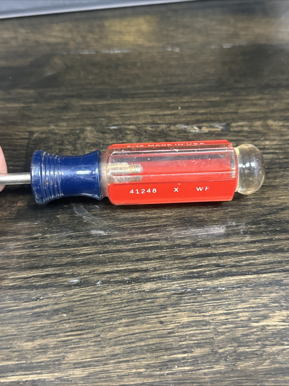 Craftsman Screwdriver 41248 Flat Slotted 7.5″ Blade 3/16″ USA