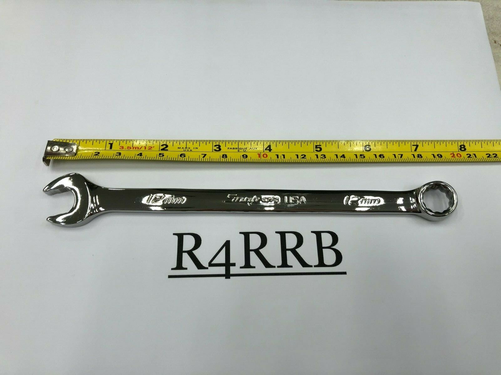 Snap-On Tools USA NEW 12mm Metric Flank Drive PLUS Combination Wrench SOEXM12