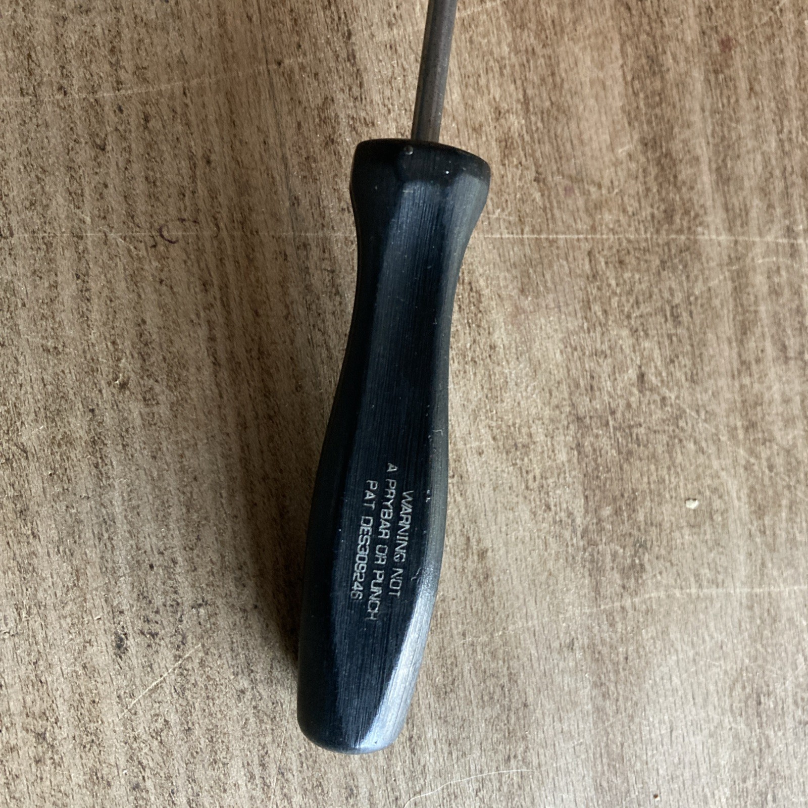 Snap-On Mini Hook Pick 3ASHA Black Hard Handle As Pictured Mechanic Tool USA