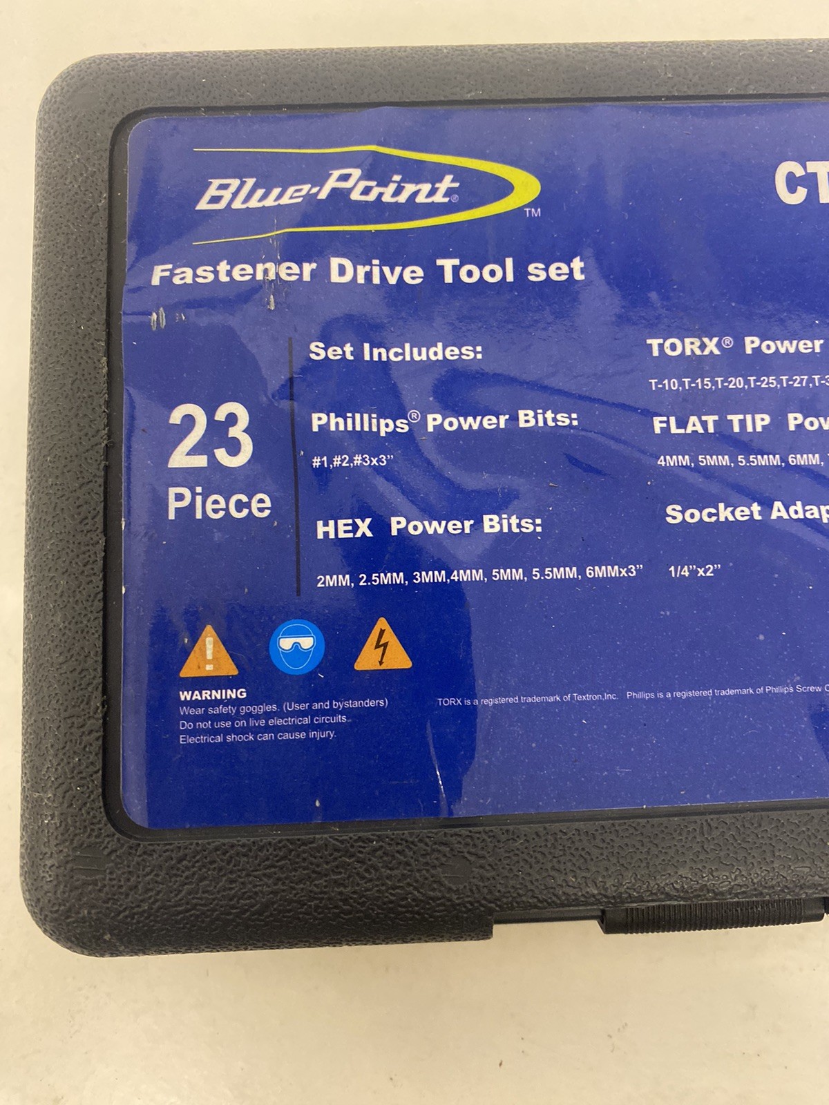 Blue Point Fastener Drive Tool Set CTS561BITM 1/4” Shank Incomplete Set