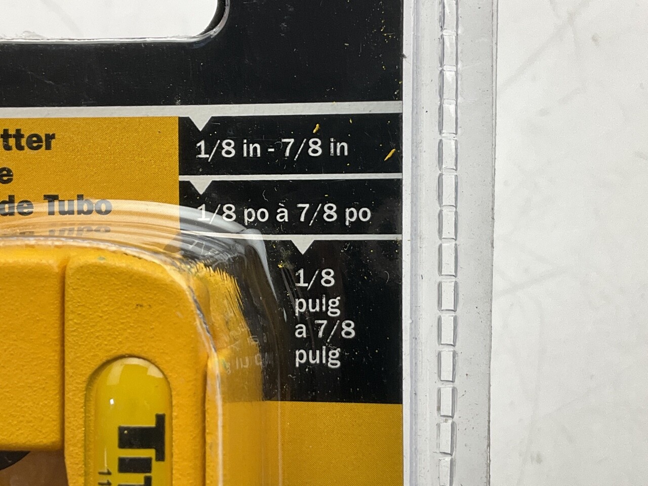 Titan 11490 1/8in – 7/8in Mini Tubing Cutter