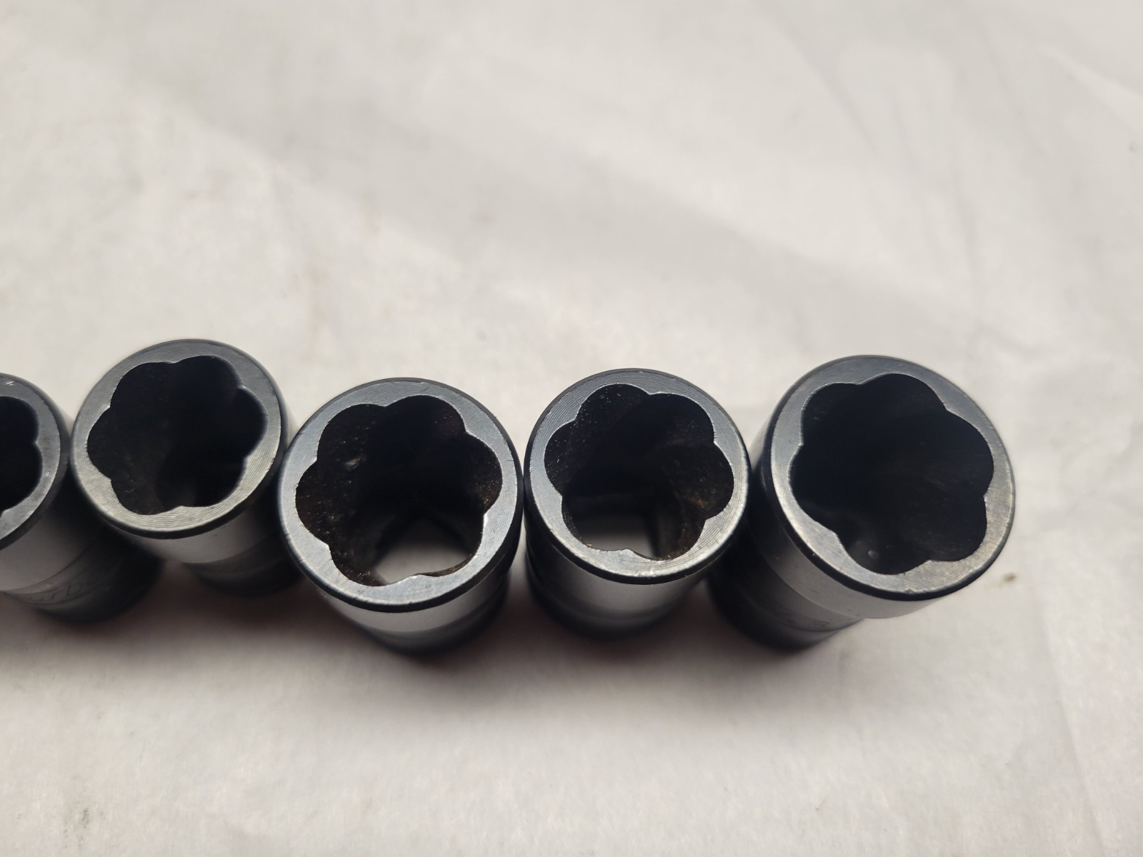 SK Tools 11 Pc 3/8” Drive Metric/SAE Turbo Socket Set For Damaged Nuts/Bolts 803